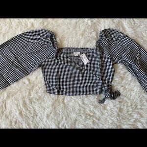 Checkered top
